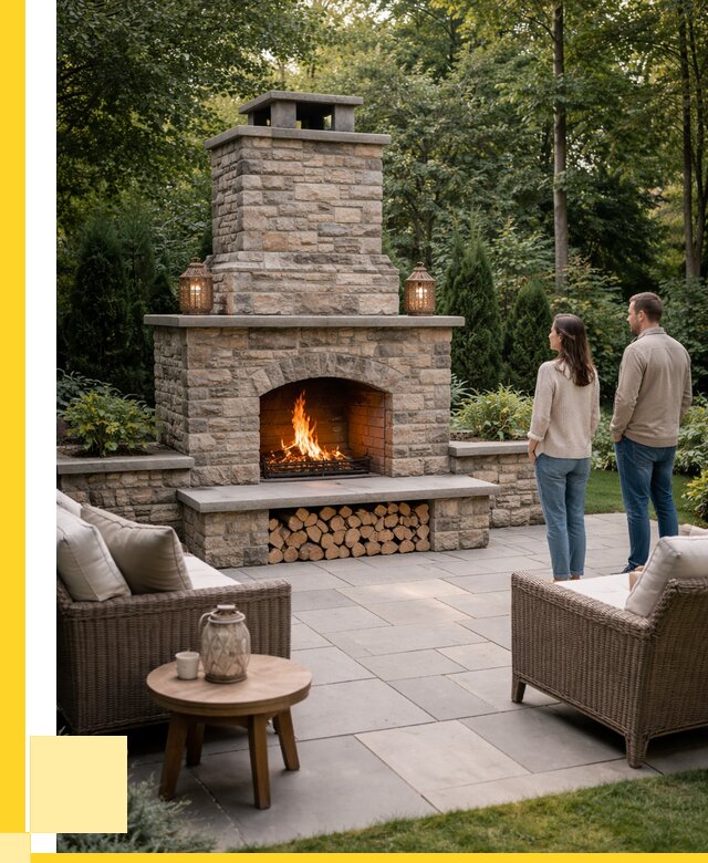 Уличные камины из кирпича в Отрадном от 163050 р. | ЭриданТрд