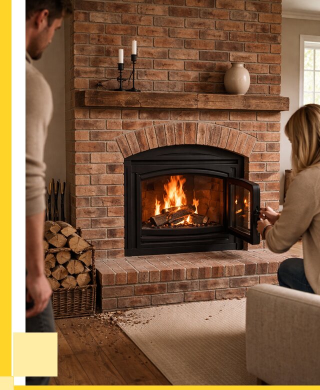 Кирпичные камины под ключ в Отрадном от 163050 р. | ЭриданТрд