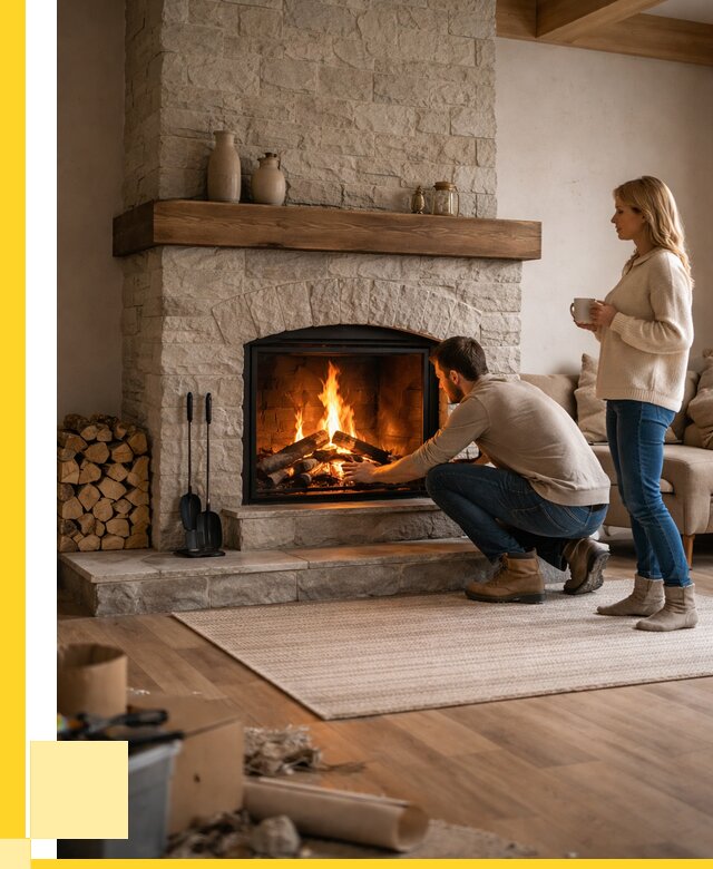 Камины для загородного дома в Отрадном от 380450 р., ЭриданТрд