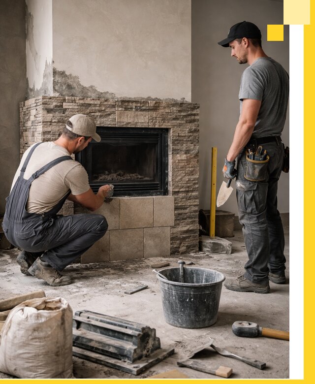 Камины под ключ в Отрадном: проект, изготовление и монтаж