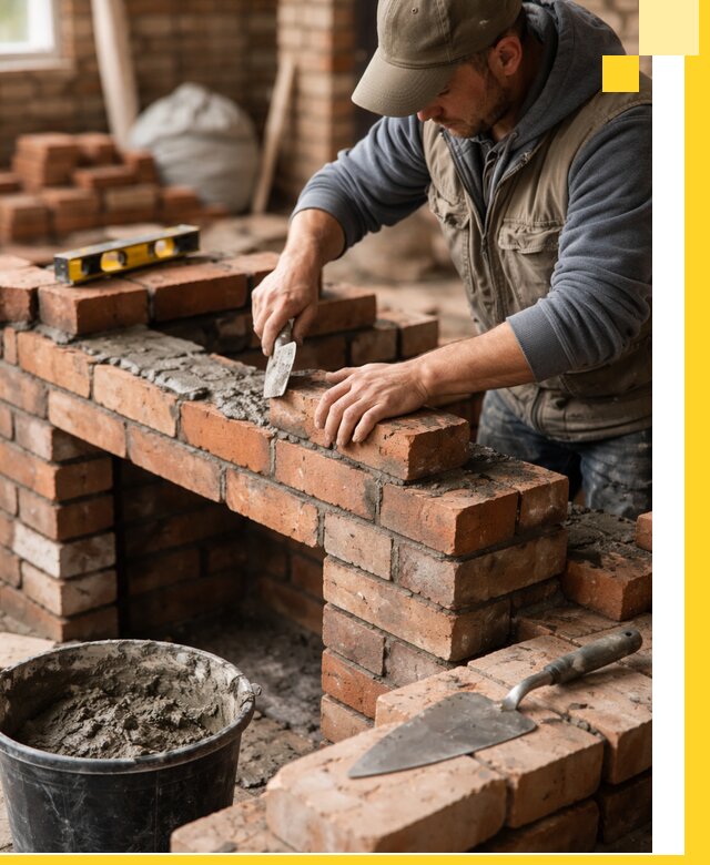 Кладка каминов под ключ в Отрадном профессиональная отделка и монтаж