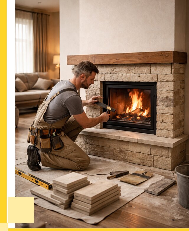 Строительство каминов в Отрадном от 163050 р., ЭриданТрд - под ключ