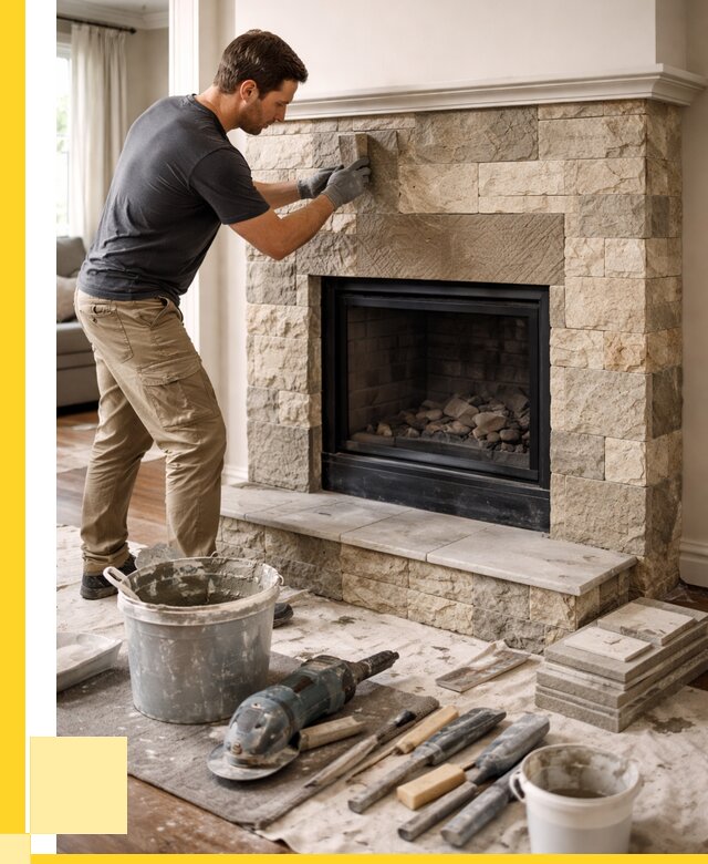 Ремонт каминов и печей в Отрадном от 16305 р. | ЭриданТрд