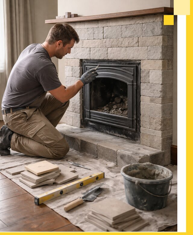 Профессиональный ремонт каминов в Отрадном восстановление и сервис