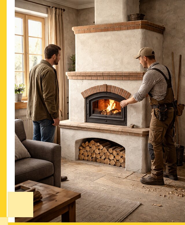 Печи камины в Отрадном: кирпичные, изразцовые от 65220 р. | ЭриданТрд