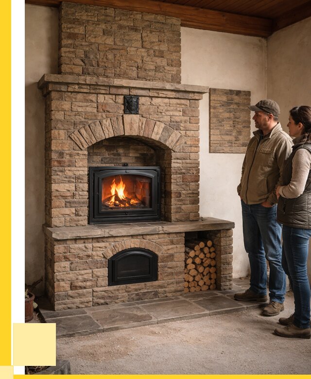 Кирпичная печь под ключ в Отрадном от 163050 р. | ЭриданТрд