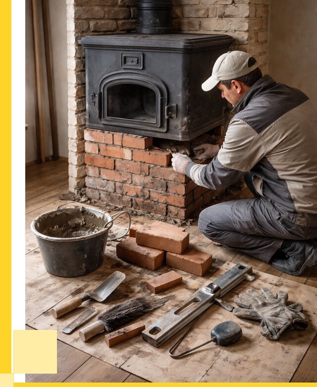 Ремонт печей в Отрадном от 13044 р., услуги печника ЭриданТрд