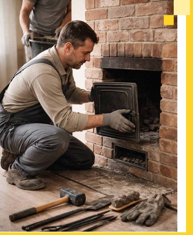 Ремонт печей в Отрадном с гарантией качества и безопасности
