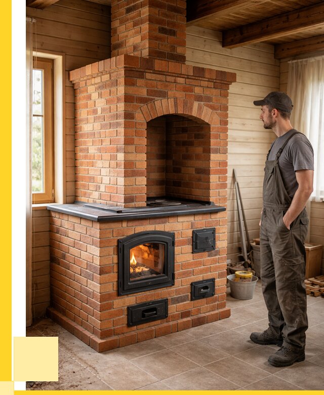 Кирпичные печи в Отрадном: купить от 163050 р. | ЭриданТрд