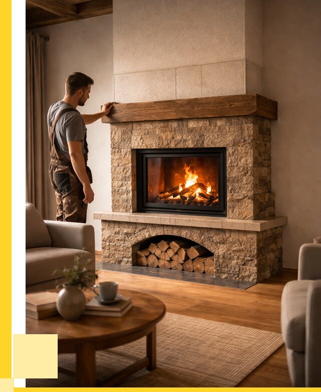 Печи камины для дома под ключ в Отрадном от 59785 р. | ЭриданТрд