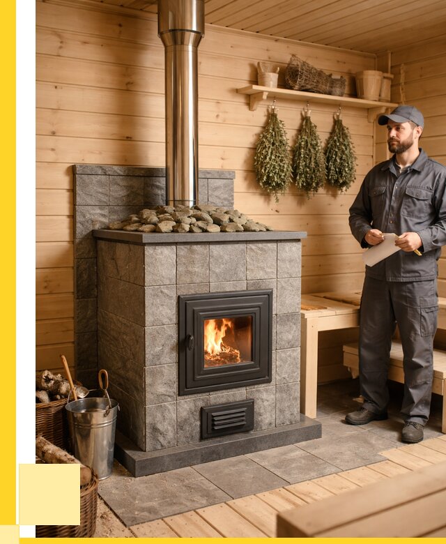 Печи для бани под ключ в Отрадном от 130440 р. | ЭриданТрд