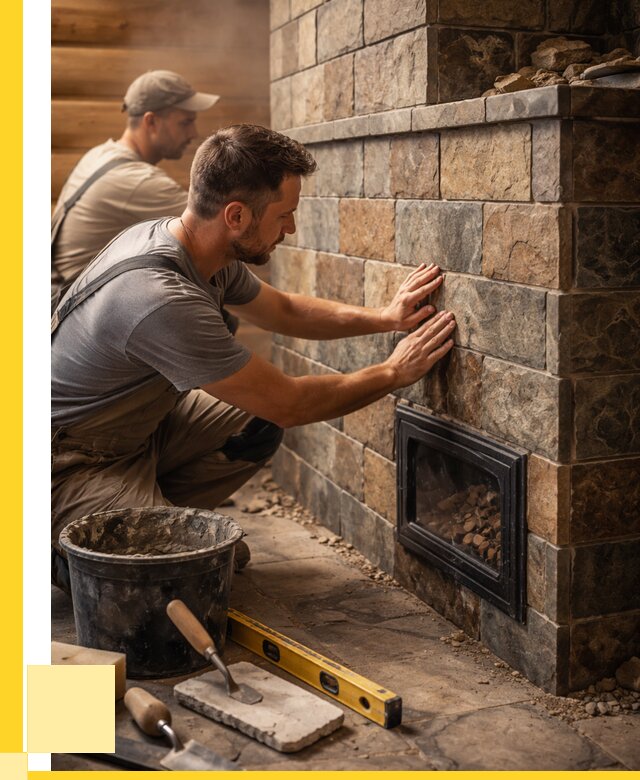 Облицовка банных печей в Отрадном под ключ от 13044 р. | ЭриданТрд