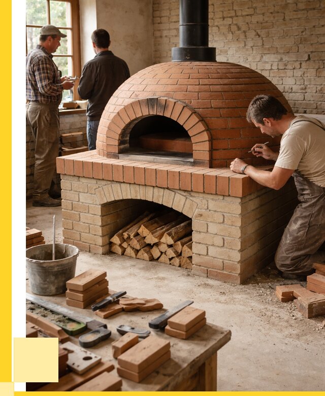 Помпейская печь дровяная для пиццы в Отрадном | ЭриданТрд от 217400 р.