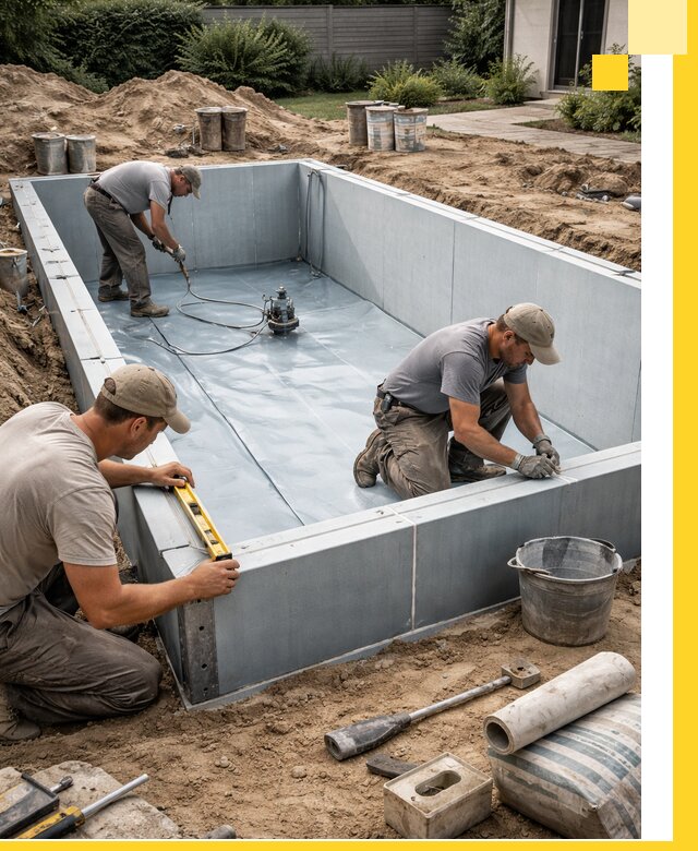 Профессиональный монтаж бассейнов под ключ в Отрадном с гарантией