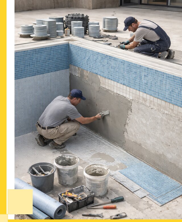 Ремонт и обслуживание бассейнов в Отрадном от 27175 р. | ЭриданТрд