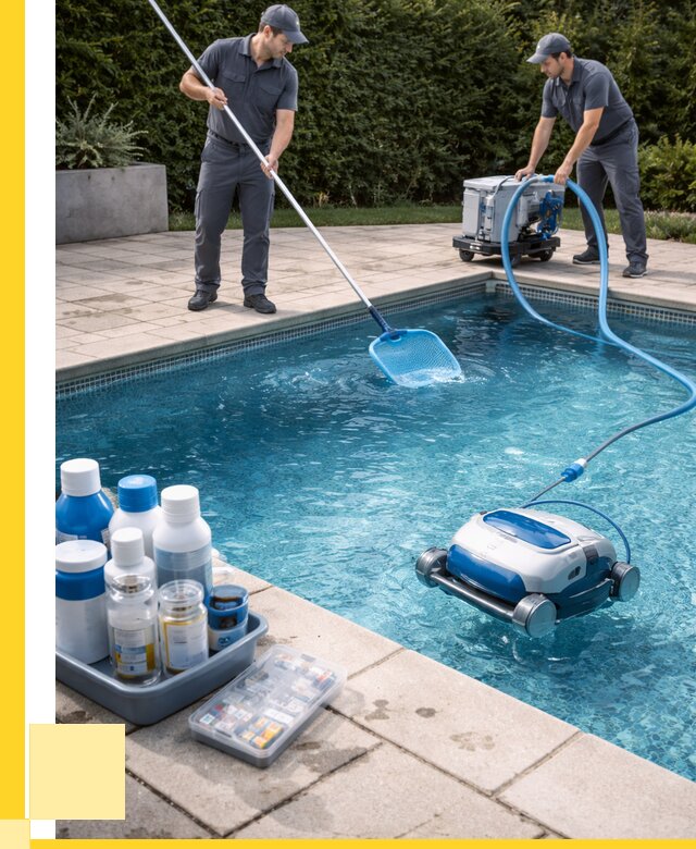 Чистка бассейнов в Отрадном роботами, от 4892 р. | ЭриданТрд