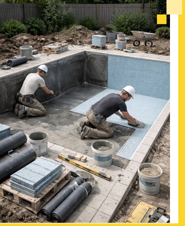 Проектирование и строительство стационарных бассейнов в Отрадном