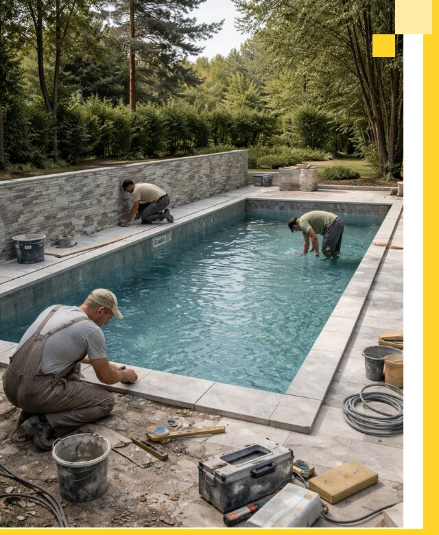 Проектирование и строительство частных бассейнов в Отрадном