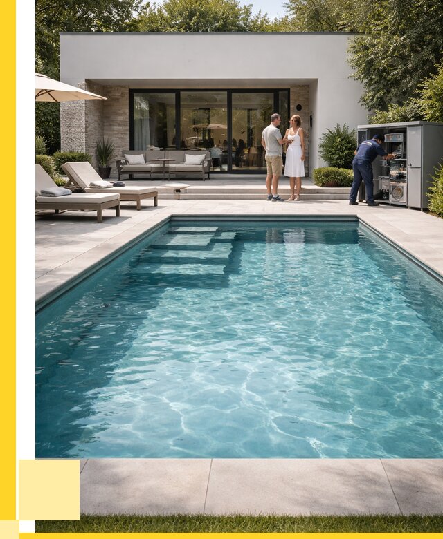 Бассейн в доме в Отрадном под ключ от 1304400 р. | ЭриданТрд