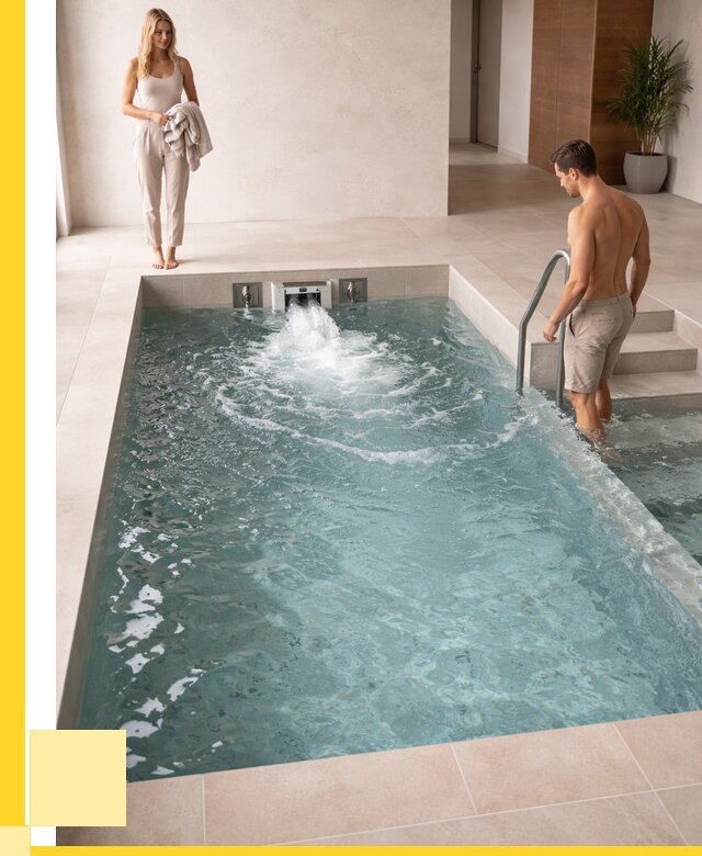 Бассейн с противотоком в Отрадном от 271750 р. | ЭриданТрд