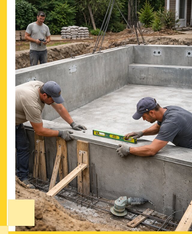 Монтаж чаши бассейна в Отрадном под ключ от 271750 р., ЭриданТрд