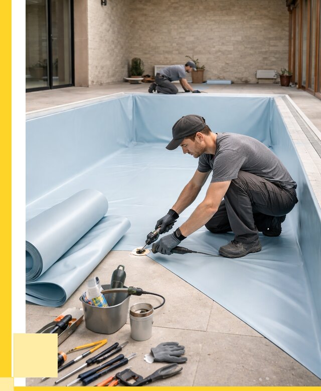 Пленка ПВХ для бассейнов в Отрадном от 2718 р. | ЭриданТрд