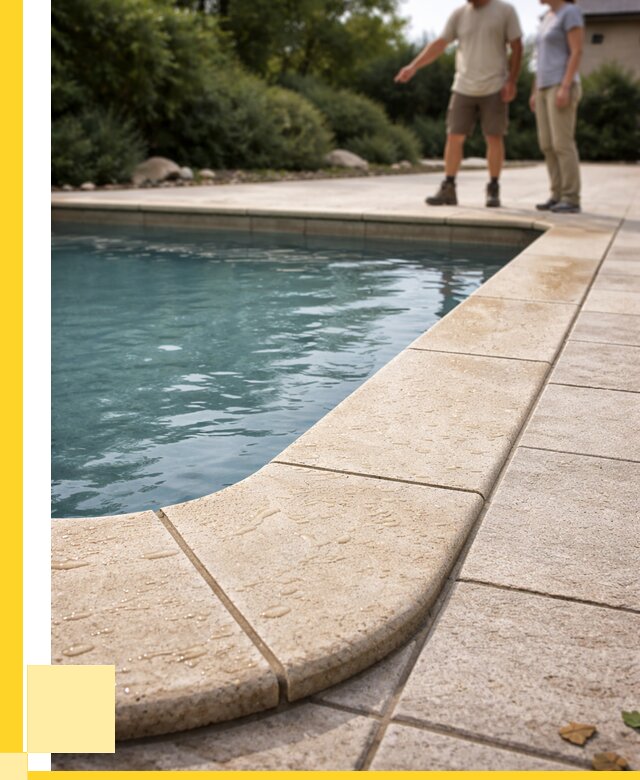 Копинговый камень для бассейнов в Отрадном от 4565 р. | ЭриданТрд