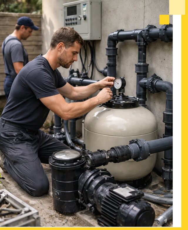 Поставка и монтаж фильтровального оборудования для бассейнов в Отрадном