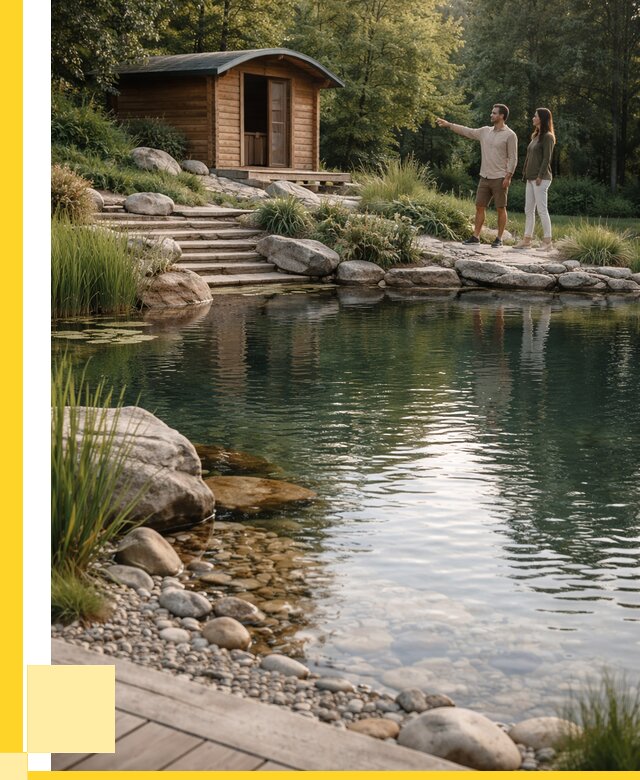 Природные бассейны под ключ в Отрадном от 489150 р. | ЭриданТрд