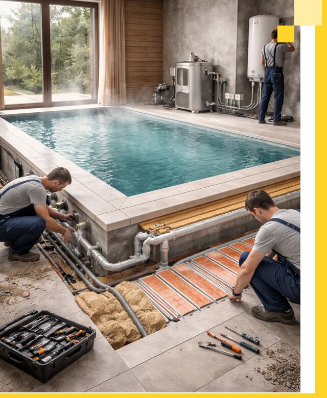 Проектирование и строительство тёплых бассейнов в Отрадном