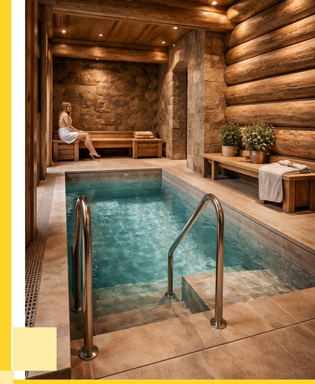 Аренда бани с бассейном в Отрадном от 1630500 р. | ЭриданТрд