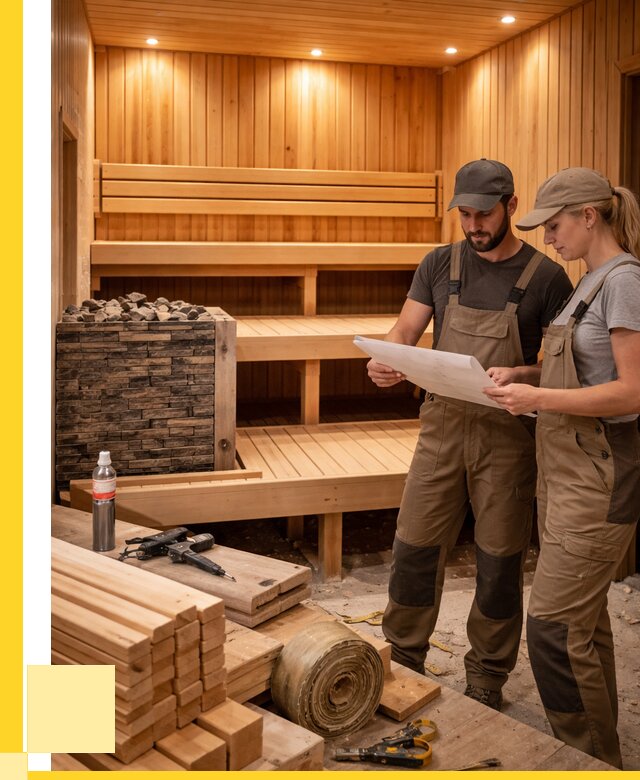 Строительство саун в Отрадном под ключ от 271750 р., ЭриданТрд