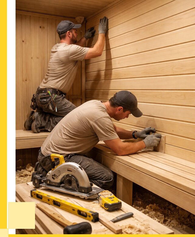 Обшивка саун вагонкой в Отрадном от 2718 р. | ЭриданТрд