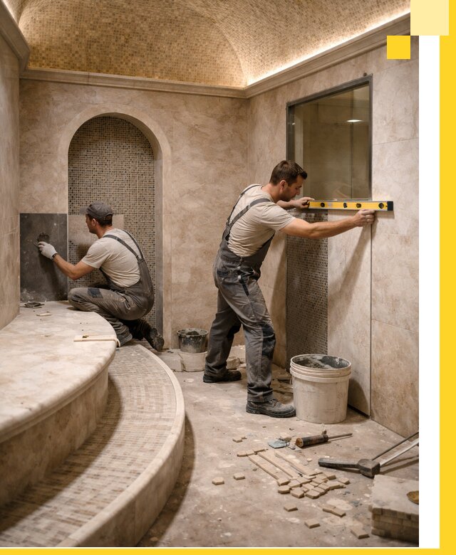 Проектирование и строительство саун с хамамом под ключ в Отрадном