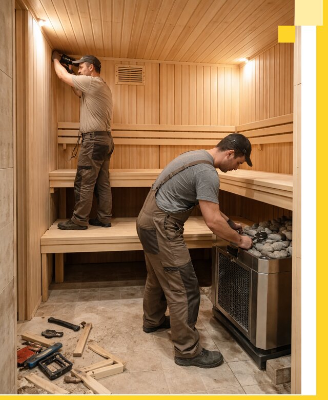 Купить сауну под ключ в Отрадном с монтажом и гарантией