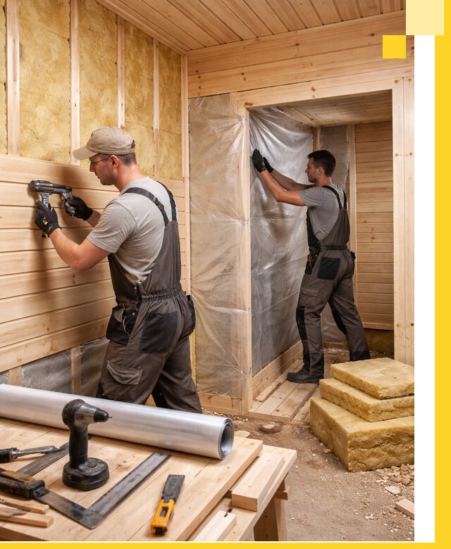 Бани под ключ в Отрадном с проектом и полным монтажом