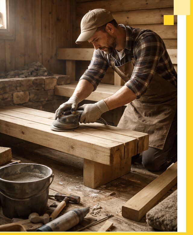 Ремонт бань под ключ в Отрадном с гарантией качества и сроков