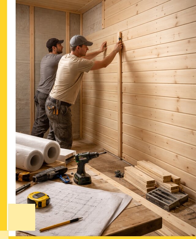 Обшивка бани вагонкой в Отрадном от 1304 р., ЭриданТрд