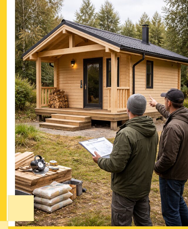 Каркасные бани под ключ в Отрадном от 326100 р. | ЭриданТрд