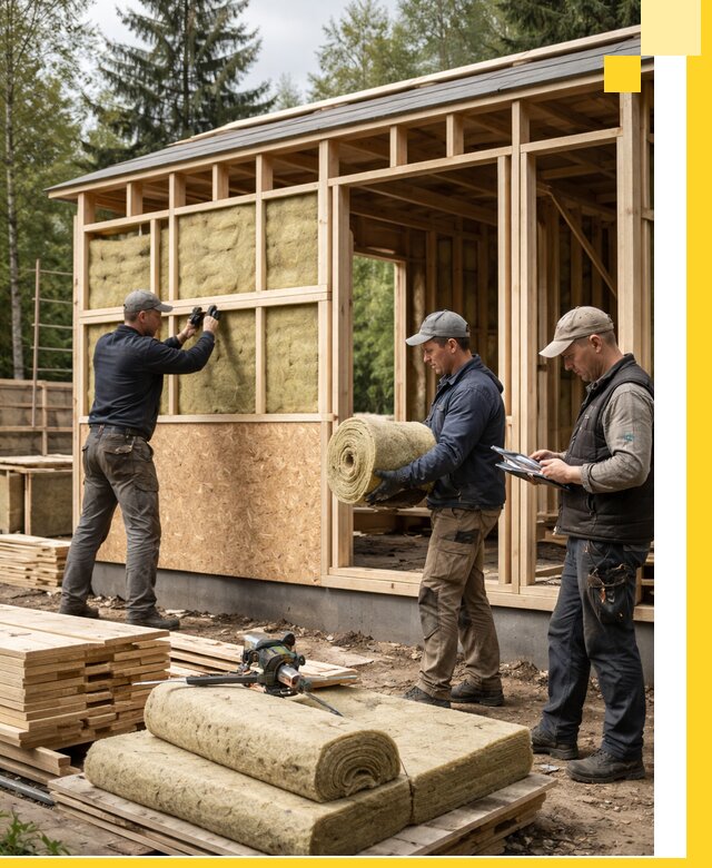 Проектирование и строительство каркасных бань в Отрадном под ключ