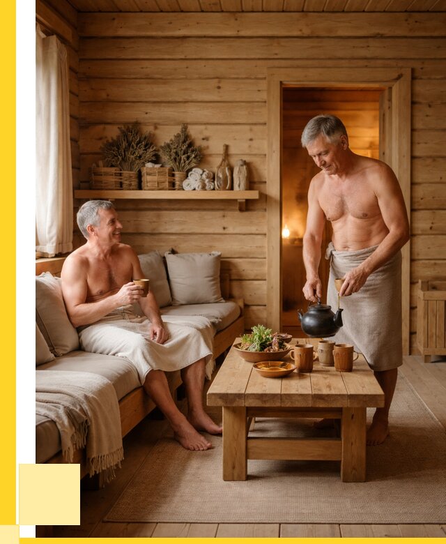 Бани с комнатой отдыха под ключ в Отрадном от 489150 р. | ЭриданТрд