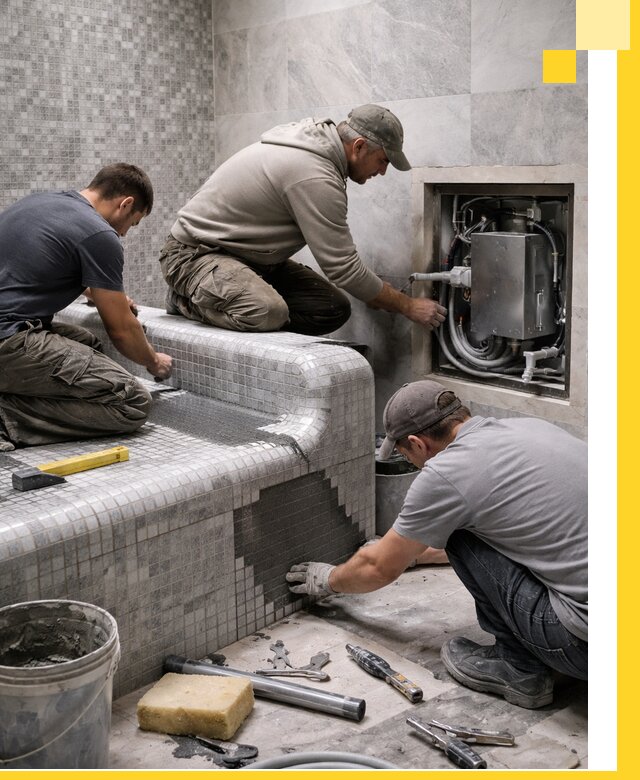 Проекты хамамов под ключ в Отрадном и дизайн и строительство