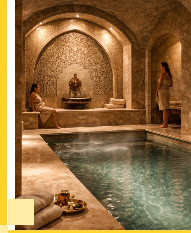 Хамам с бассейном под ключ в Отрадном от 923950 р. | ЭриданТрд