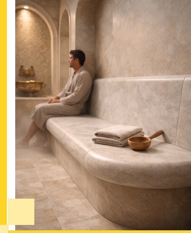 Сиденья для хамама в Отрадном под ключ от 13044 р. | ЭриданТрд