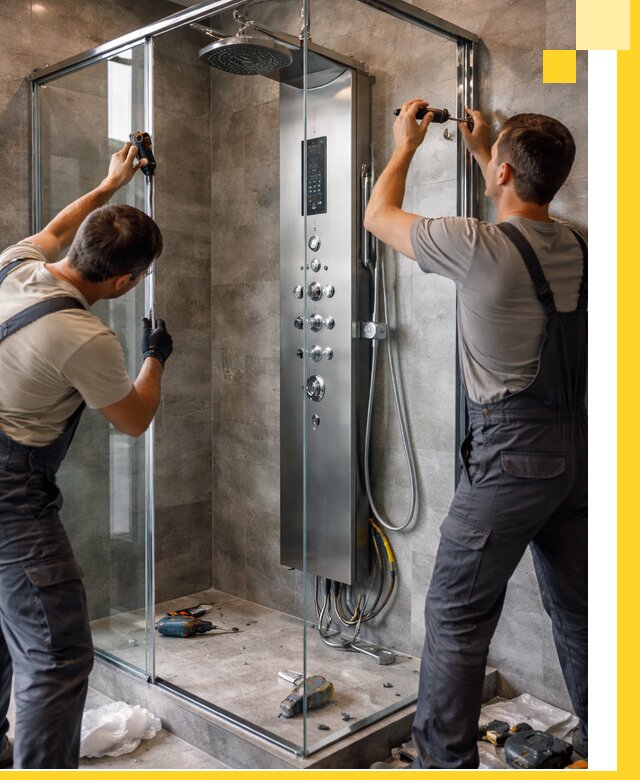 Проектирование и установка Душа впечатлений в Отрадном