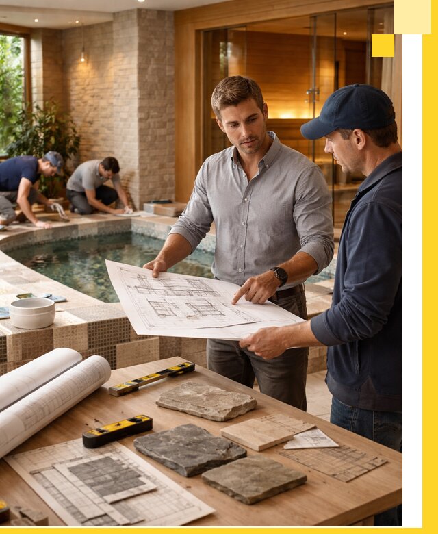 Проектирование SPA зон под ключ в Отрадном с инженерией